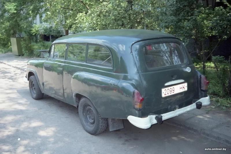 Белорус оказался умнее инженеров: он скрестил ГАЗ-21 Волга с Москвичом и получил уникальное авто