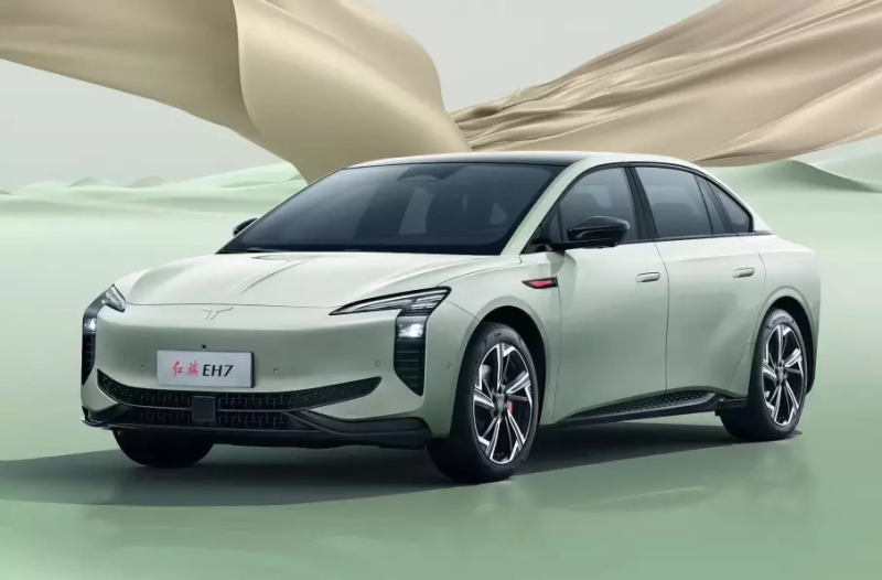 Hongqi EH7 2024 готовится к выходу на рынок Китая