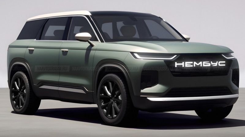 КамАЗ-54901 "Нембус" 2024: опубликован прототип кроссовера