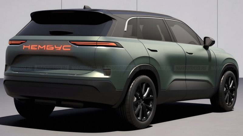 КамАЗ-54901 "Нембус" 2024: опубликован прототип кроссовера