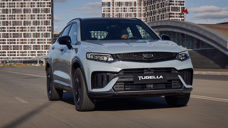 Компания Geely подняла цены в России на кроссоверы Coolray и Tugella