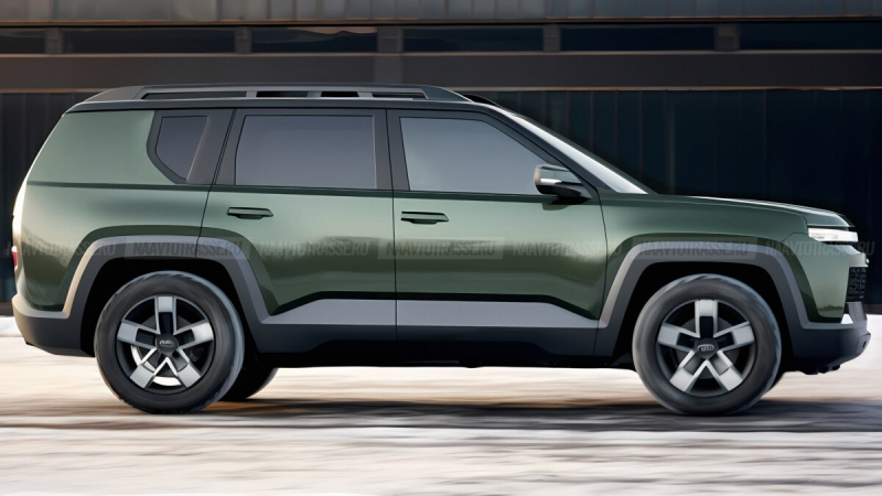 Lada Niva Travel Sport 2024: визуализация нового внедорожника