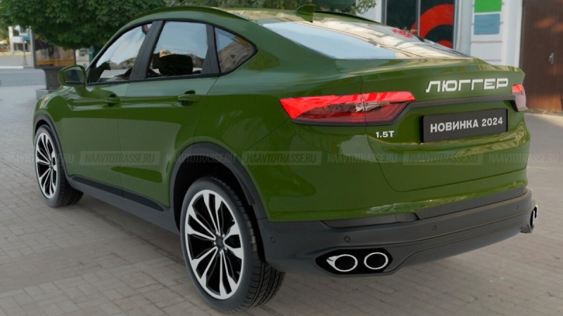 МАЗ-203 "Люггер" 2024: показан эскизный проект кроссовера