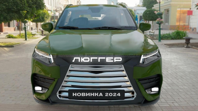 МАЗ-203 "Люггер" 2024: показан эскизный проект кроссовера