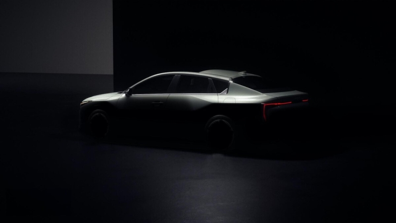 На официальном тизере показан новый Kia K4, который заменит Cerato и Ceed