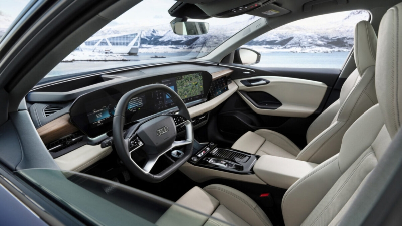 Официально представлен обновленный кроссовер Audi Q6 E-Tron 2025 года