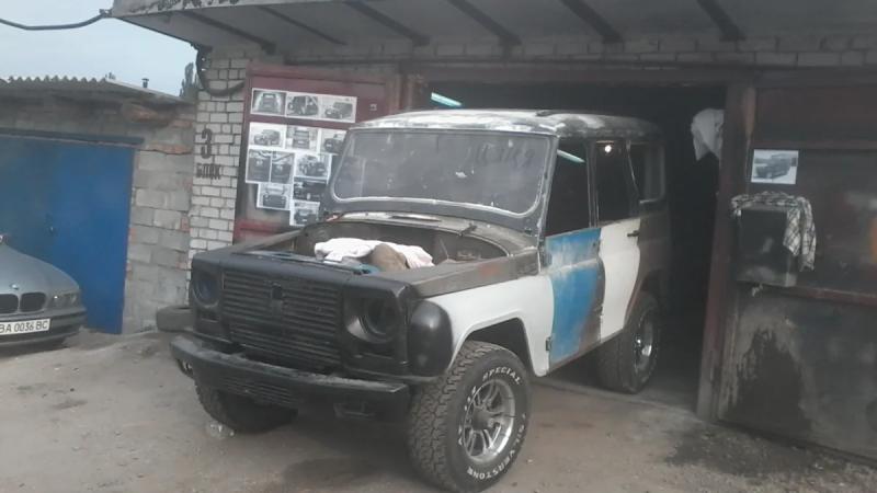 Парень собрал из старого УАЗ-3151 настоящий "Гелик": инженеры Mercedes не поверили глазам