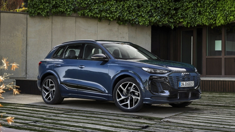 Представлен новый электрический кроссовер Audi Q6 E-Tron