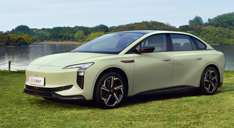 Представлен &laquo;улыбающийся&raquo; электрический седан с большим запасом хода