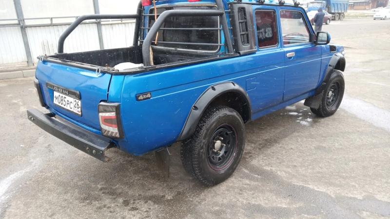 Рукастый мужик показал "АвтоВАЗ", как надо делать "Нивы": этот пикап не отличить от японских