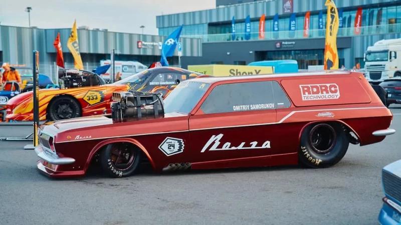 Русские гонщики опередили ГАЗ: они сделали уникальную Волгу с мотором на 3500 сил и круче Ford Mustang