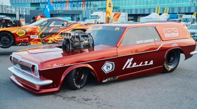 Русские гонщики опередили ГАЗ: они сделали уникальную Волгу с мотором на 3500 сил и круче Ford Mustang