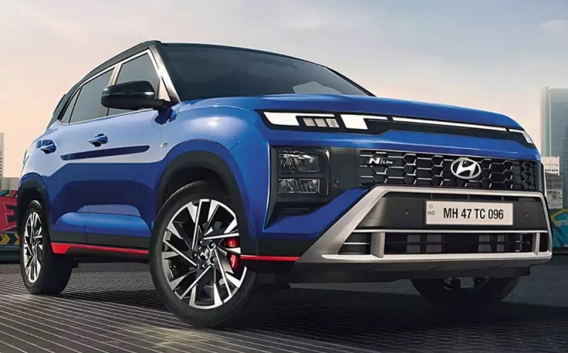 Стартовали продажи Hyundai Creta N Line с фирменным "пиксельным" дизайном