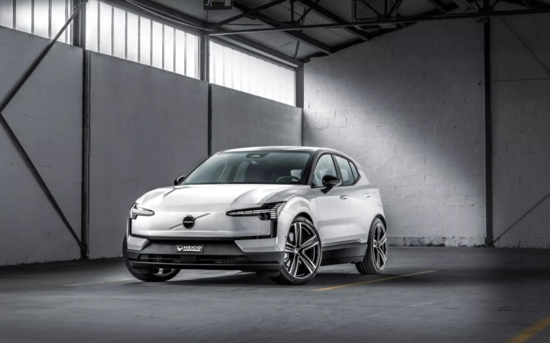 Тюнеры из Heico Sportiv доработали кроссовер Volvo EX30, сделав его агрессивнее