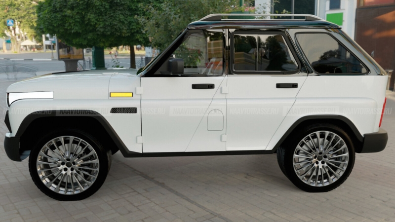 УАЗ-469 "Плимут" 2024 показали на первой зарисовке