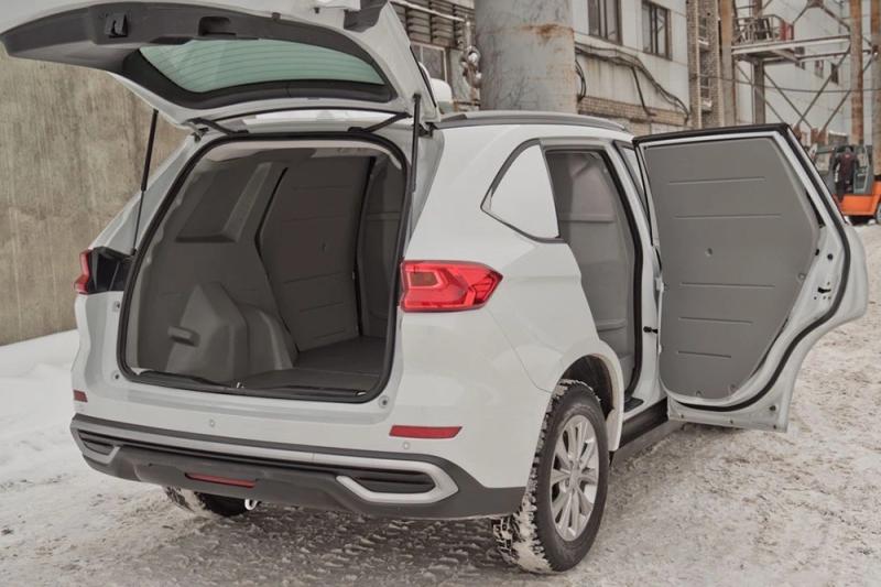 В России представили фургон на базе Haval M6, способный конкурировать с Largus