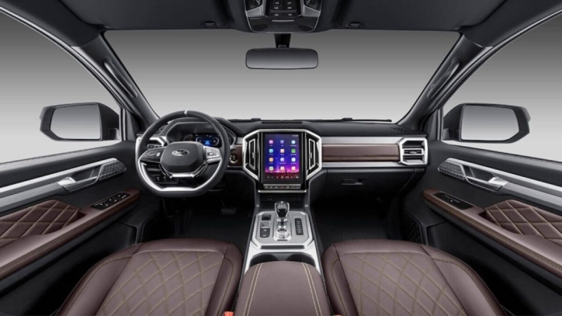 В России стартовали продажи нового рамного JAC T9 - раскрыты характеристики