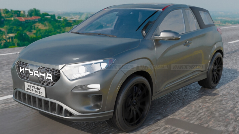 ЗИС-150 "Игуана" 2024: пикап представили на зарисовках