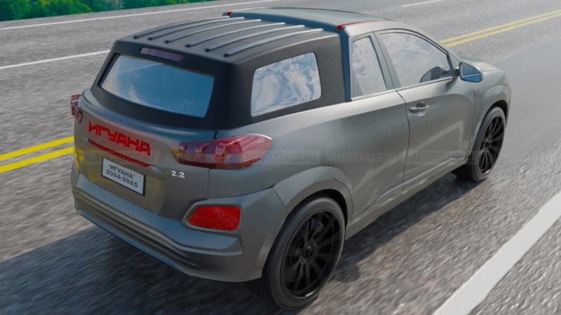 ЗИС-150 "Игуана" 2024: пикап представили на зарисовках