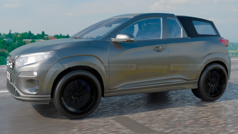 ЗИС-150 "Игуана" 2024: пикап представили на зарисовках