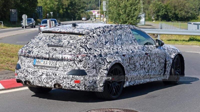 Audi RS7 2026 получит гибридный 725-сильный мотор