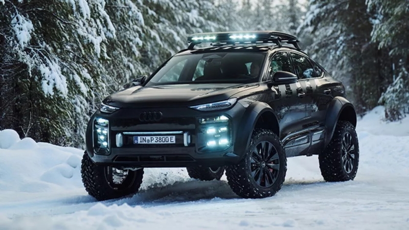 Audi Wild Q6 e-tron 2025 показан на официальных фото