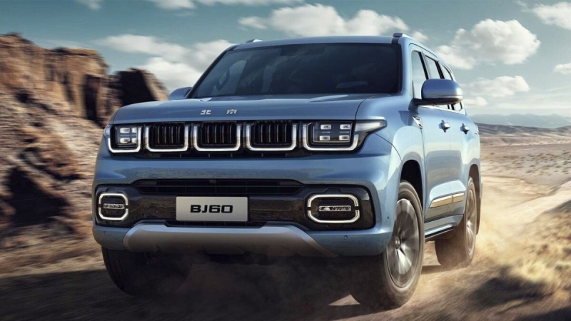 BAIC BJ60 2025: внедорожник дебютирует на автосалоне в Брюсселе