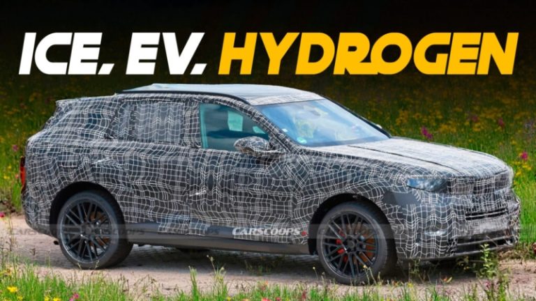 BMW X5 2028: кроссовер получит водородный вариант