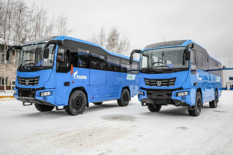 КамАЗ-6250 2025: новый вахтовый автобус приехал в Сургут