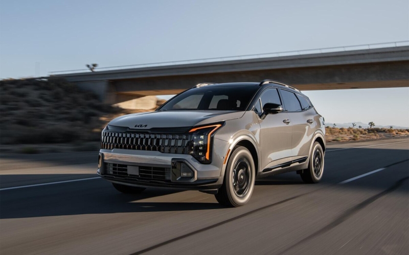 KIA Sportage 2025: кроссовер появился в России