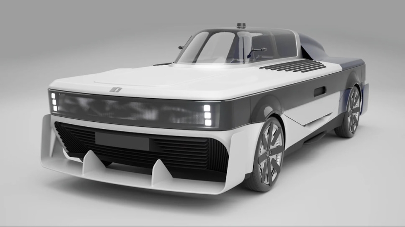 Летающий автомобиль "ИФ-9": российские специалисты "скрестили" легковое авто и квадрокоптер