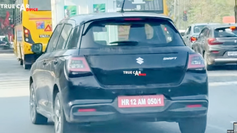 Maruti Suzuki Swift 2026 с гибридным мотором выехал на тесты