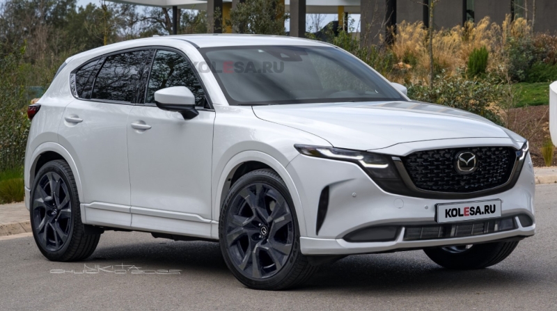 Mazda CX-5 2025: модель новой генерации раскрыта на рендерах