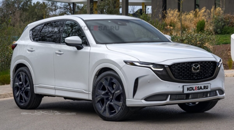 Mazda CX-5 2025: модель новой генерации раскрыта на рендерах