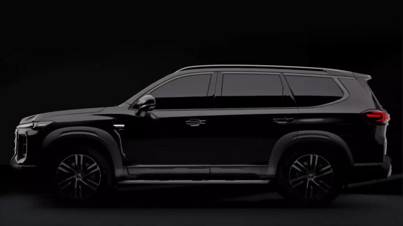 MG Majestor 2025 официально представлен с рамой и 4WD