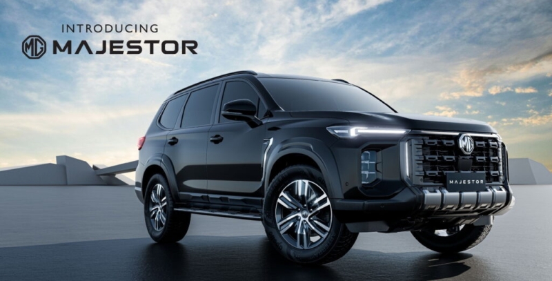 MG Majestor 2025 официально представлен с рамой и 4WD
