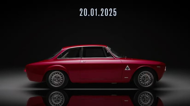 Новый рестомод от Alfa Romeo готовится к дебюту: его уже показали на фото