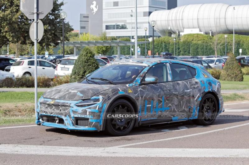 Шпионские фото первого электрокара Ferrari: цена от 50 млн рублей и дизайн, вдохновлённый Purosangue