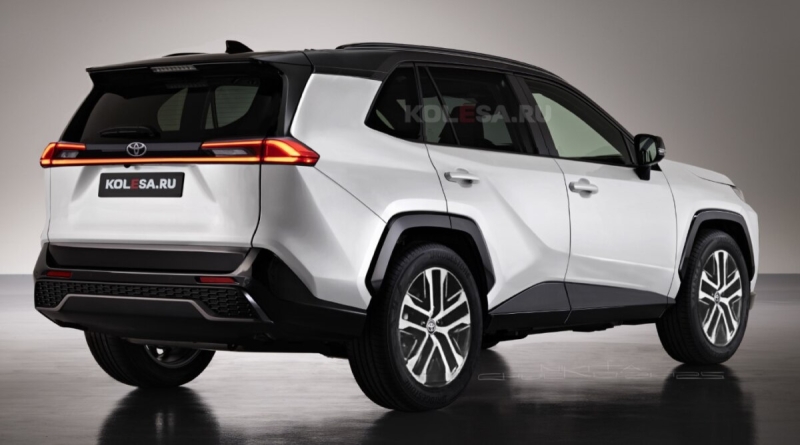 Toyota RAV4 2026: кроссовер показан на новых рендерах