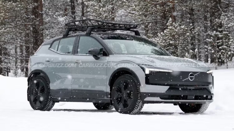 Volvo EX30 2025 в версии Cross Country выходит на рынок