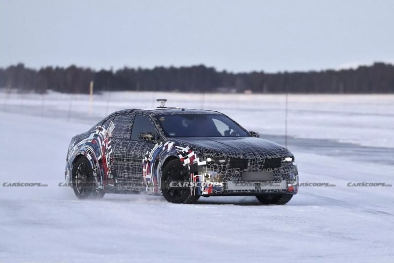BMW M3 2026 в электроверсии показан на видео