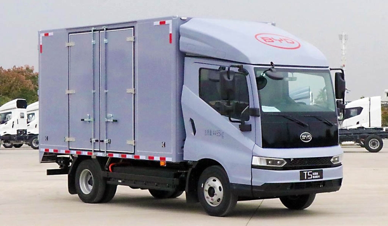 BYD T5 2025: вышел новый электрический грузовик