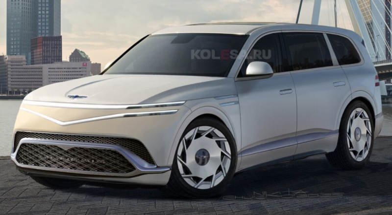 Genesis GV90: кросс показан на &laquo;свежих&raquo; рендерах