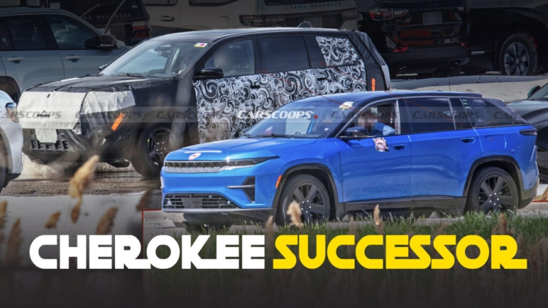 Jeep Cherokee 2026: внедорожник заметили на тестах