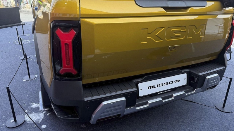 KGM Musso 2025: названы характеристики и сроки дебюта пикапа