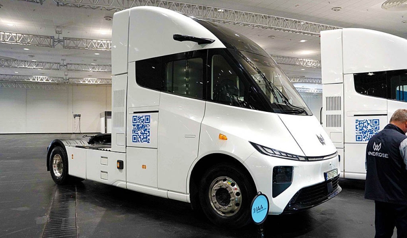 Китайский старт-ап Weidu Technology выходит на рынки США и Европы с электрическим тягачом WindRose