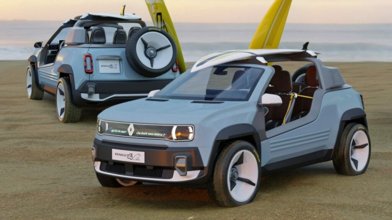 Renault 4 E-Tech 2025: модель получила новый кузов