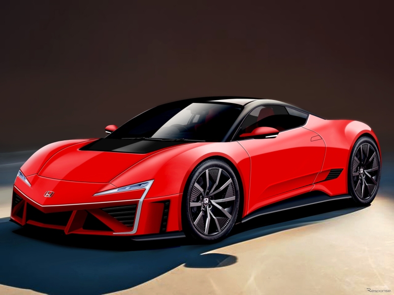 Honda NSX 2027: электросуперкар с 1000 л.с. и запасом хода 700 км