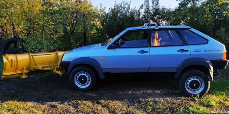 В Самарской области продают ВАЗ-2109 «Тарзан» с платформой от «Нивы» и французским мотором