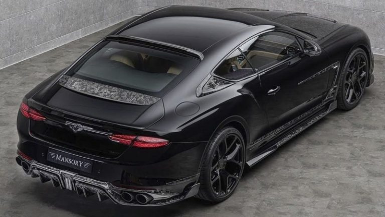 Bentley Continental GT 2025 представлен в версии от Mansory
